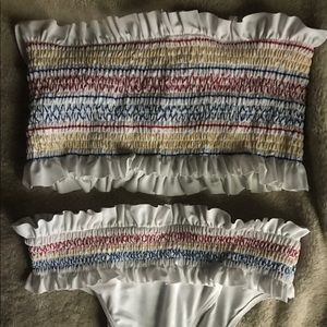 Super cute multicolor bikini set. Size medium.